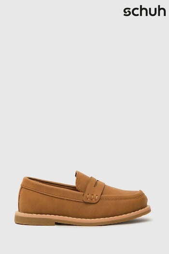 Schuh Brown Limit Loafers (N57327) | £26