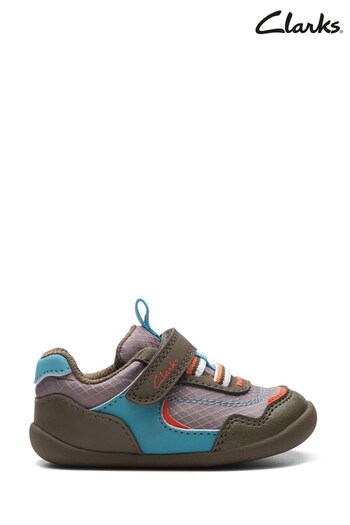 Clarks Green Combi Roamer Sport T Shoes (N57385) | £28
