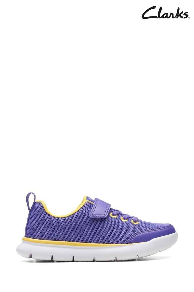 Clarks trainers sale girl sale