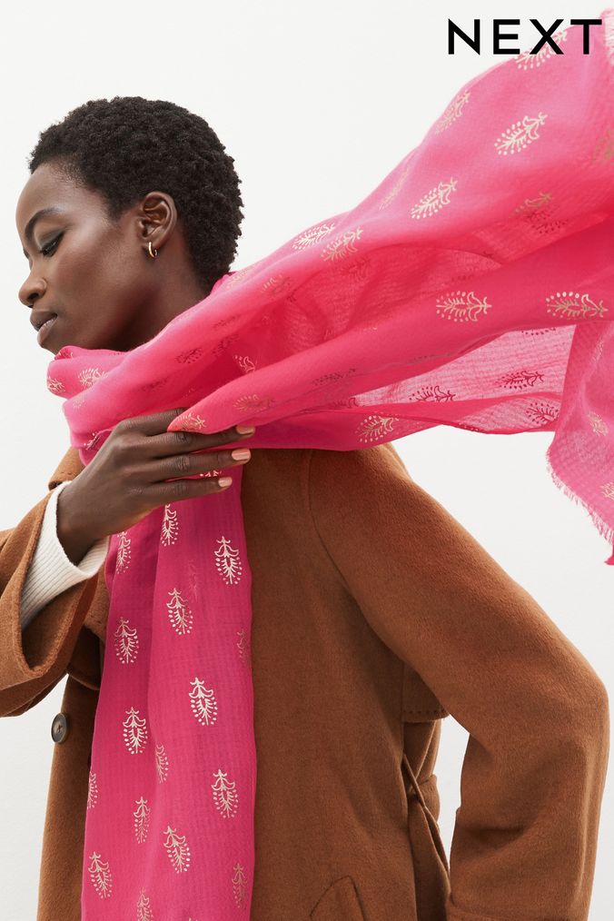 Gold discount scarf wrap