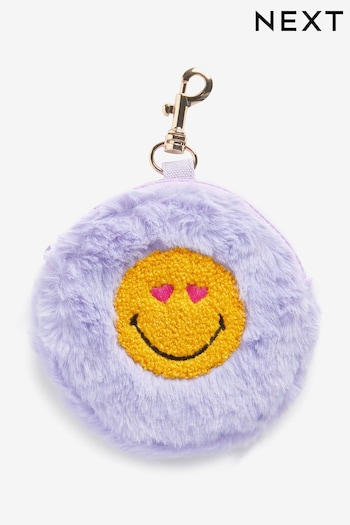 Lilac Purple SMILEYWORLD® Key Ring Bag (N57479) | £14