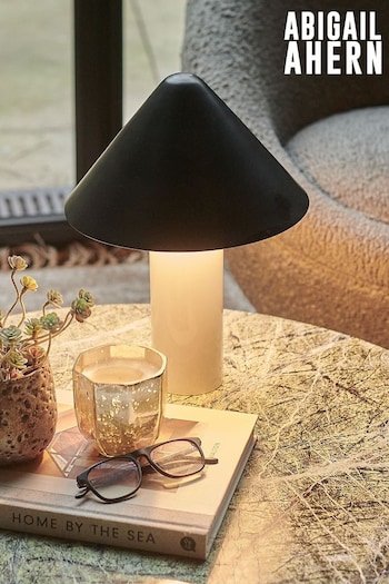 Abigail Ahern Black Paros Table Lamp (N57501) | £115