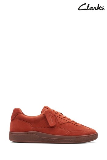 Clarks Red Rust Suede Craft Rally Ace Shoes (N57694) | £85