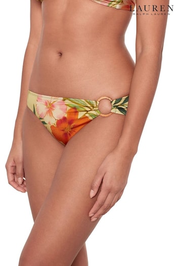 Lauren Ralph Lauren Island Tropical Sold Bikini Bottoms (N57747) | £99