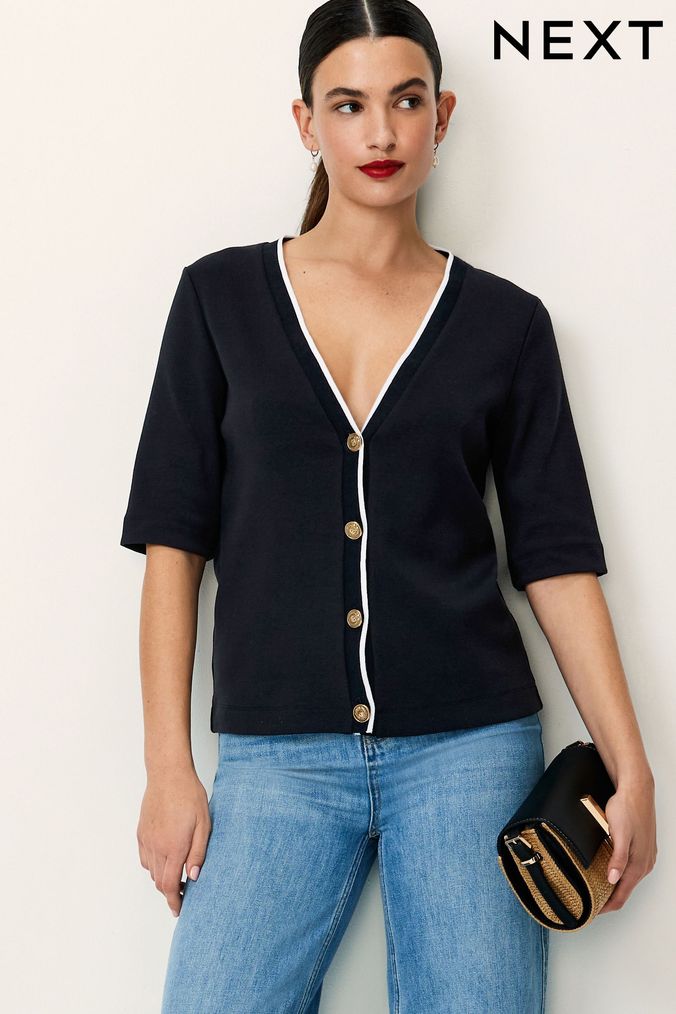 Peacocks short sleeve cardigans store