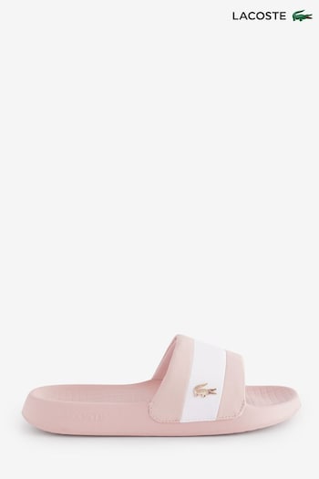 Lacoste verde Serve Pink Slides (N57871) | £45