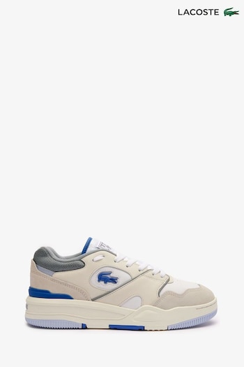 lacoste men Lineshot 124 Leather Trainers (N57884) | £120