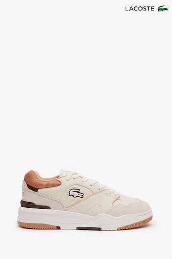 Lacoste Gripshot Lineshot 124 Leather Trainers (N57891) | £120