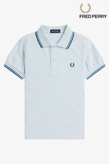 Fred Perry Kids Twin Tipped Polo Com Shirt (N57964) | £45 - £50