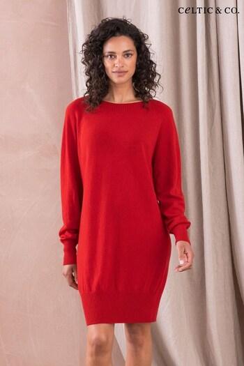 Celtic & Co. Red Supersoft Slouch Dress (N58118) | £135