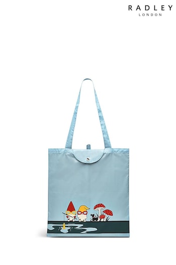 Radley London Blue Anniversary Gnomes Remastered Responsible Foldaway Bag (N58170) | £16