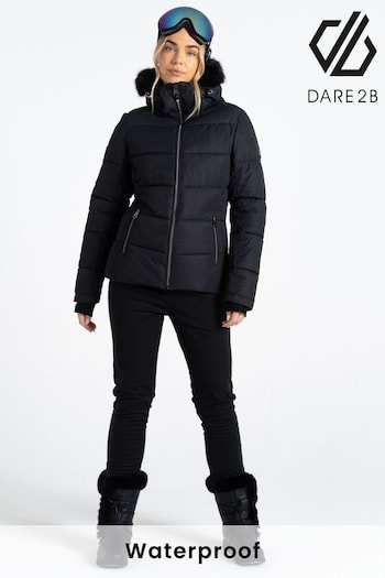 Dare 2b Glamorize IV Waterproof Black Jacket (N58240) | £140