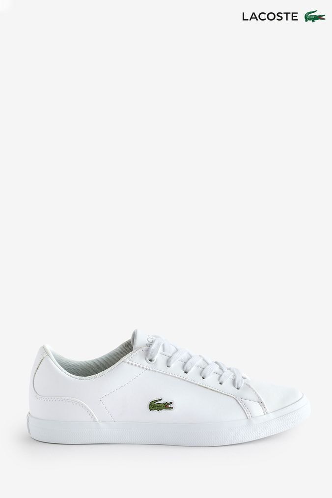 Lacoste Trainers Boys Black Blue Trainers Next UK