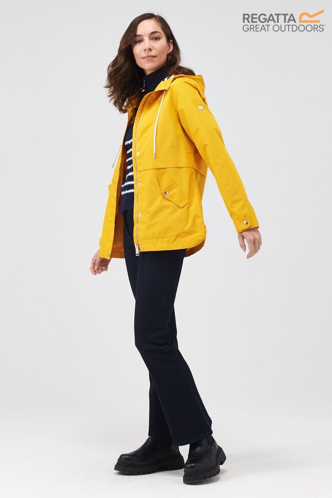 Ladies yellow waterproof jacket uk hot sale