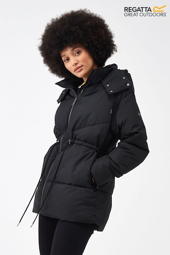 Regatta Black Rurie Quilted Thermal Insulated Jacket (N58426) | £70