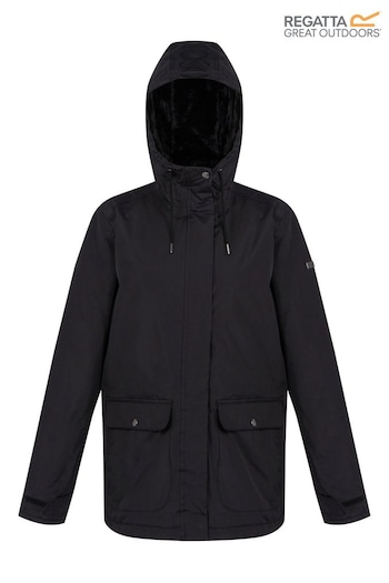 Regatta Black Broadia Waterproof Thermal Insulated Jacket (N58463) | £70