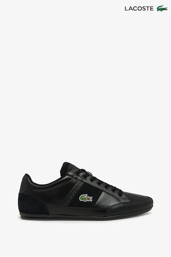 Lacoste Chaymon Black Trainers (N58529) | £130