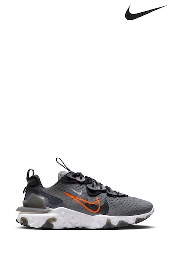 Nike Grey React Vision Shoes (N58542) | £130