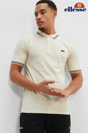Ellesse Cream Rookie Polo Shirt (N58581) | £40