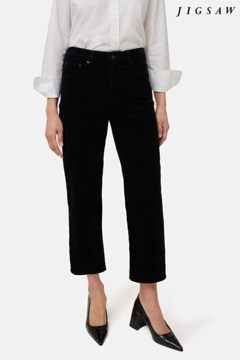 Jigsaw Delmont Cord Black Jeans (N58727) | £110