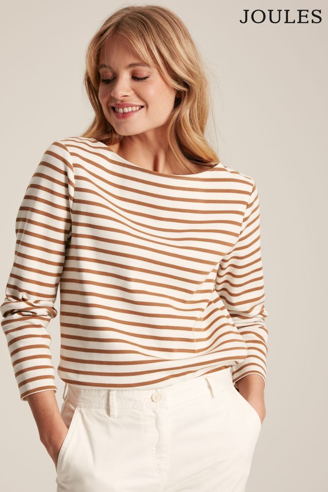 Under armour favorite printed stripe long outlet sleeve shirt
