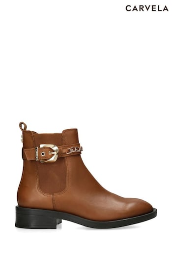 Carvela Rider Brown Ankle Boots (N58922) | £119