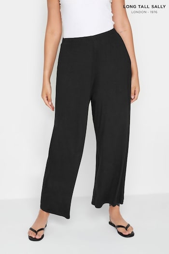 Long Tall Sally Black Extra Wide Culottes (N59015) | £24