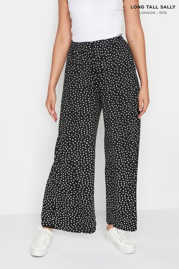 Long Tall Sally Black Extra Wide Culottes (N59040) | £26