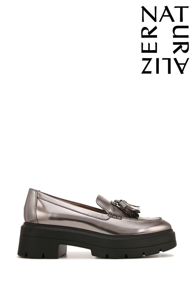 Silver loafers next sales