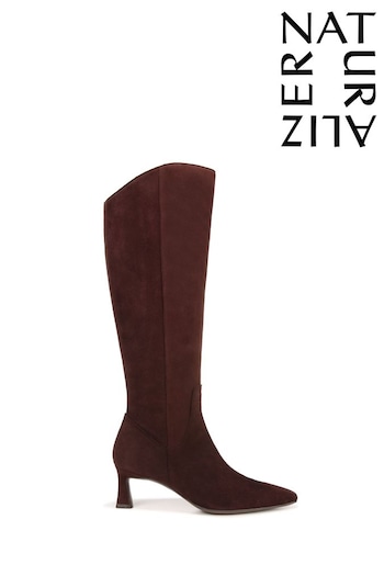 Naturalizer Deesha Leather Knee Black High Boots clara (N59148) | £265
