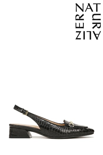 Naturalizer Lindsey Slingback Black Shoes (N59150) | £125