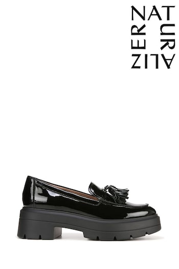 Naturalizer Nieves Slip-on Patent Black Loafers (N59164) | £145