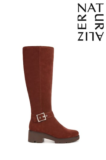 Naturalizer Darry Tall Knee High Brown Boots (N59165) | £230
