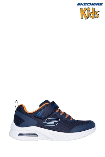 Skechers Orange Blue Microspec Max Trainers (N59231) | £39