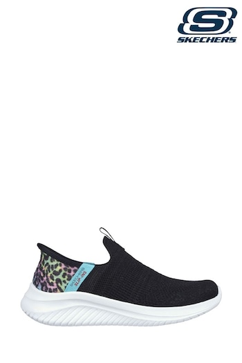 Skechers Footwear Black Ultra Flex 3.0 Colory Wild Trainers (N59245) | £59