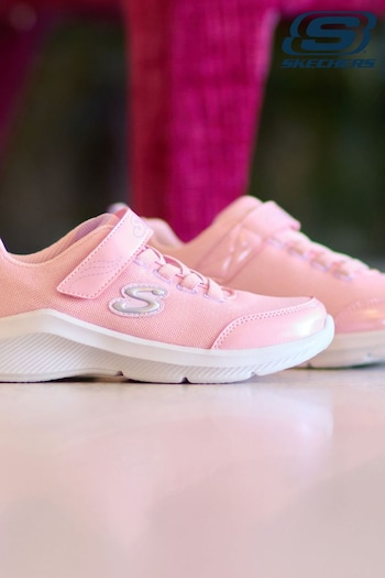 Skechers Sparks Pink Sole Swifters Trainers (N59247) | £34