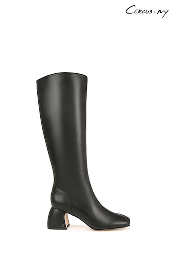 Circus NY Olympia Knee High Black Boots (N59266) | £140