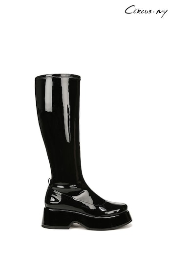 Circus NY Kimberly Mid Calf Black Boots (N59270) | £140