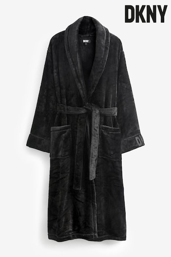 DKNY Signature Black Robe (N59356) | £99