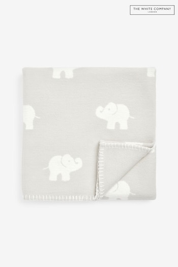 The White Company Elephant White Blanket (N59405) | £26