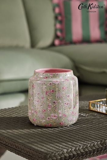 Cath Kidston Pink/Green Large Vase (N59650) | £28