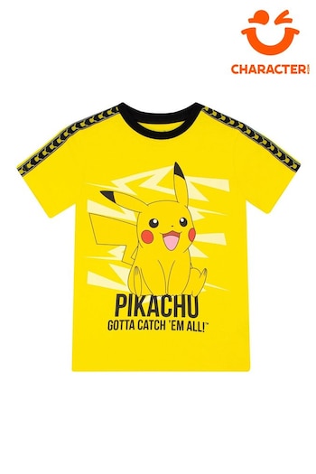 Character Yellow Pokemon T-Shirt (N59887) | £15