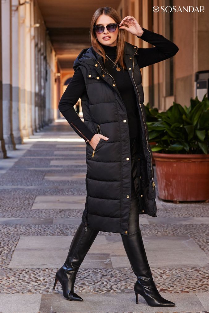 Womens Long Gilets Padded Long Gilets Next UK