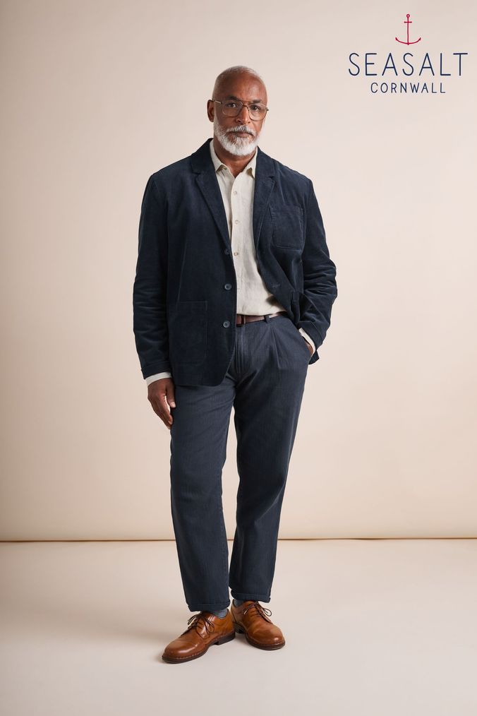 Cotton blazer discount mens uk