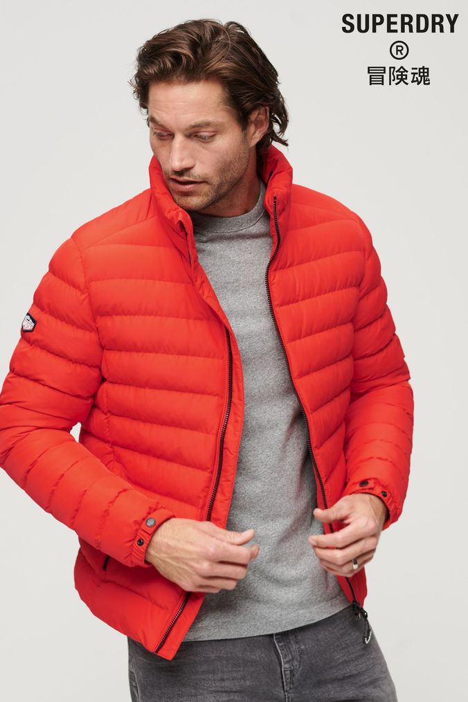 Red mens jacket clearance uk