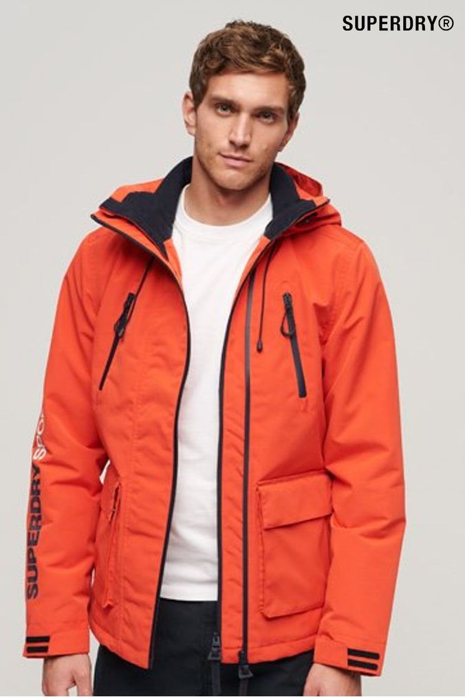Orange 2025 coat mens