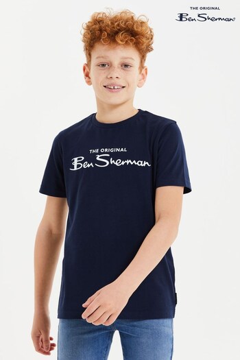 Ben Sherman Blue Original T-Shirt (N60870) | £13 - £16