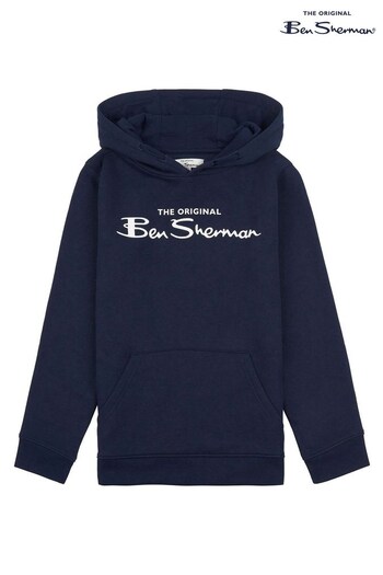Ben Sherman Blue Original Hoodie (N60873) | £25 - £30