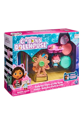 Gabbys Dollhouse Deluxe Room, Craft Room Playset (N60923) | £20