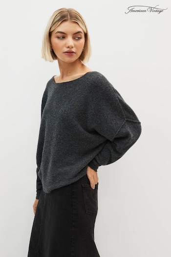 American Vintage Relaxed Slouchy Knitted Jumper (N60955) | £110